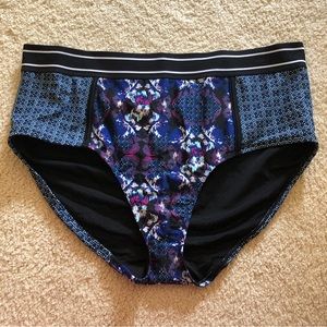 Swim by Cacique patterned printed bikini bottoms